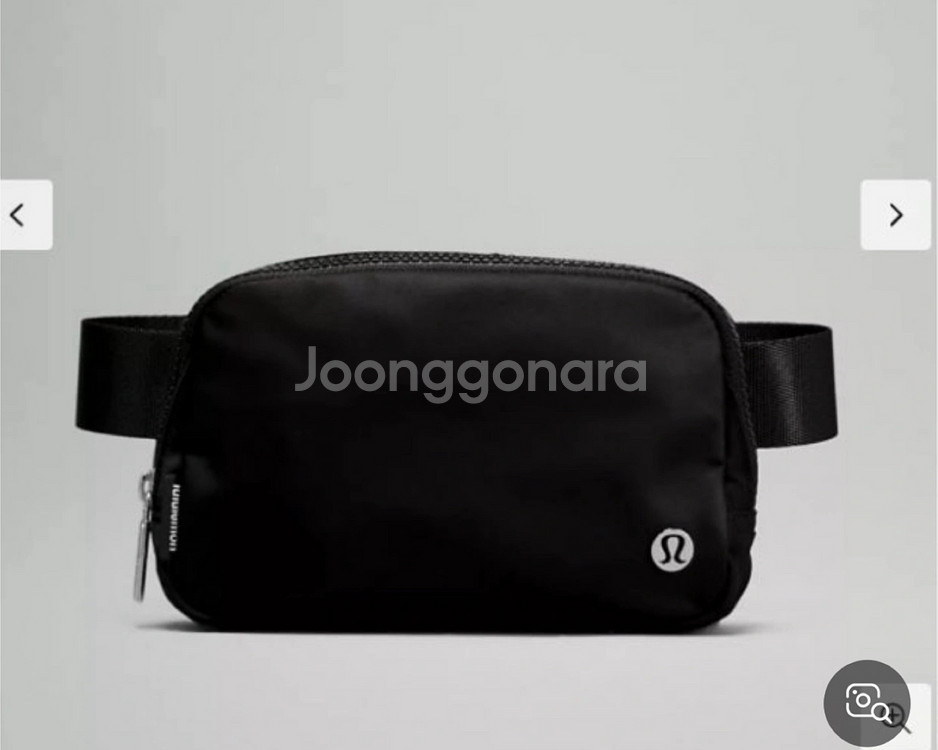 룰루레몬 에브리웨어 벨트백 1L 블랙 골프백 힙색 미니--1