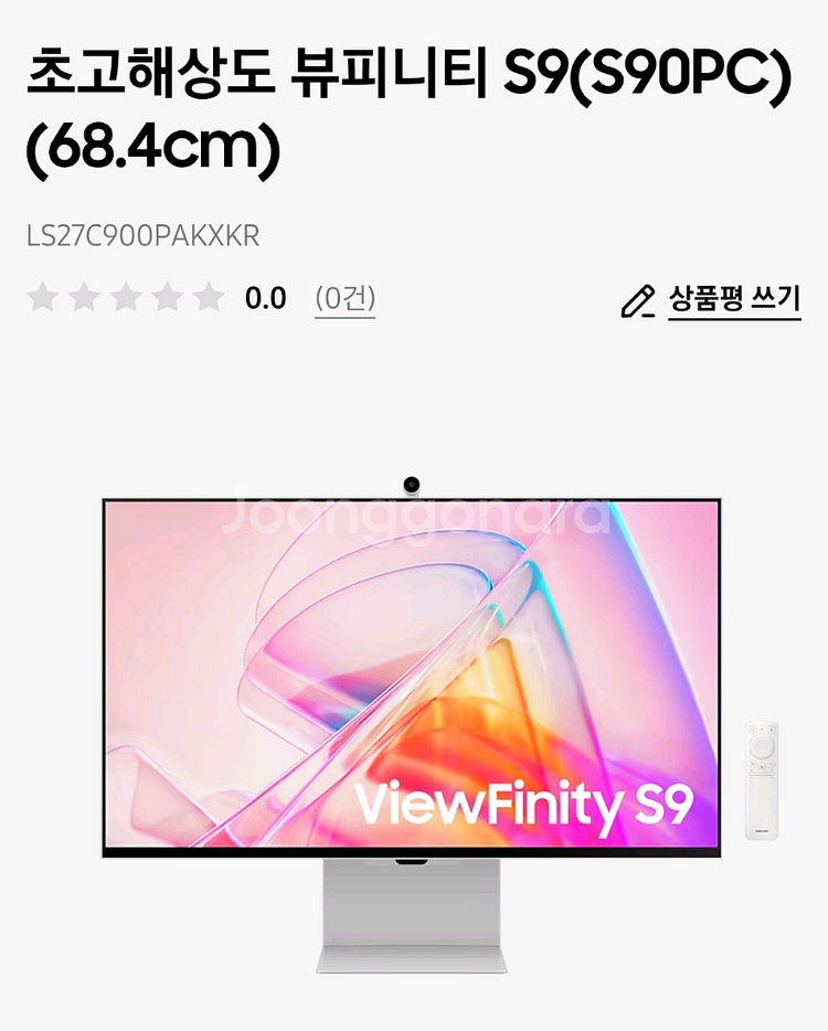 삼성 모니터 뷰피니티 LS27C900PAKXKR--0