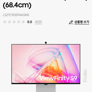 삼성 모니터 뷰피니티 LS27C900PAKXKR