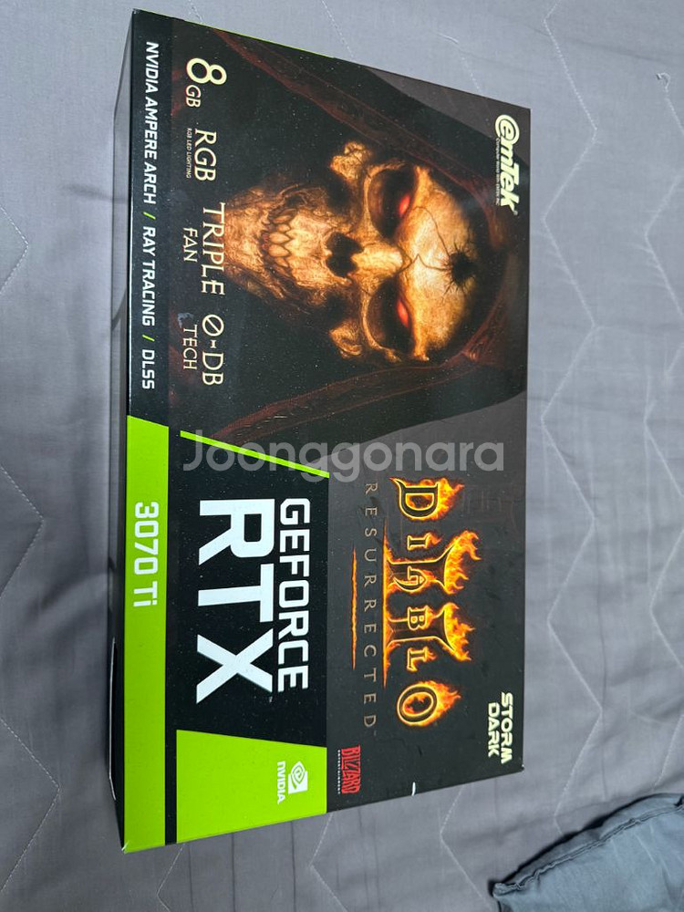 RTX3070ti 8gb 디아블로 에디션 거의 새상품--0