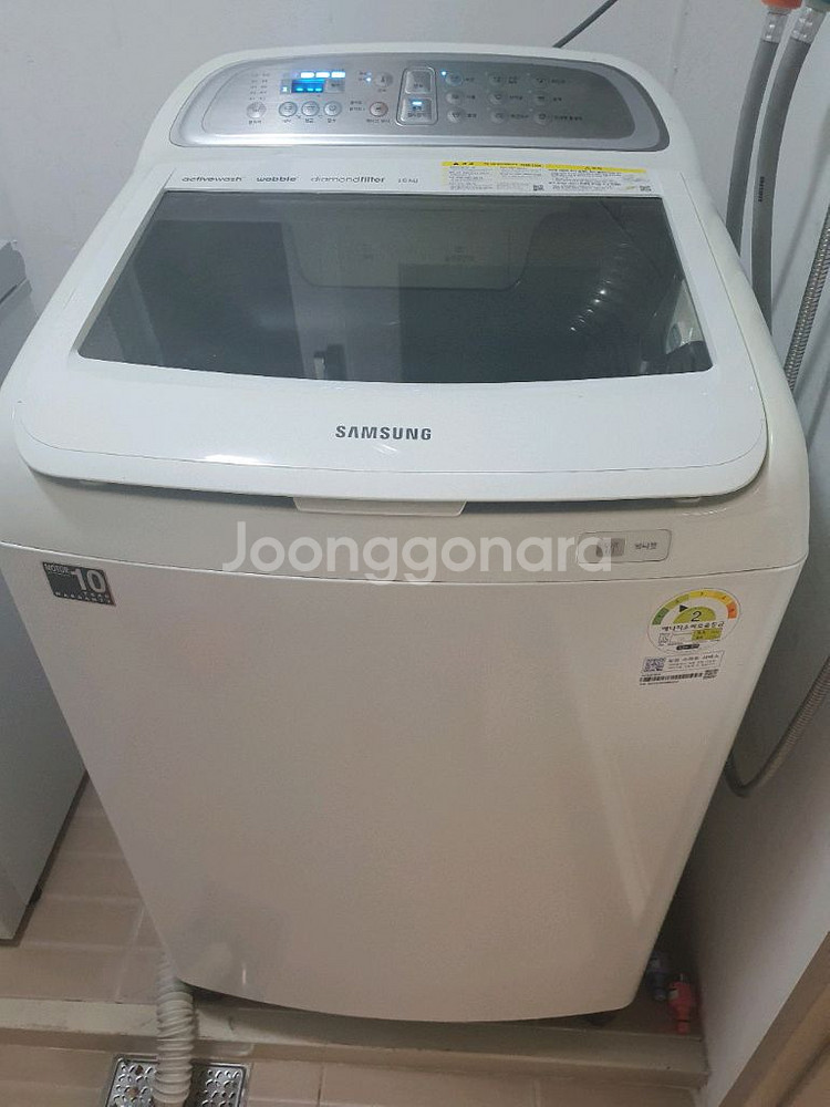 삼성 통돌이 세탁기 16키로--0