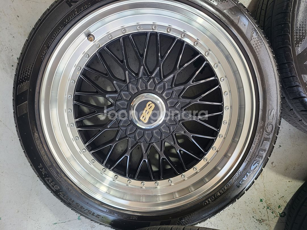 BBS 17인치 중고 캐스퍼 st휠타이어 팝니다--4