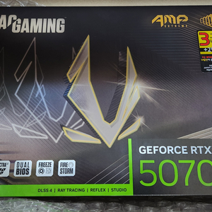 조텍 rtx5070ti amp 미개봉 판매합니다