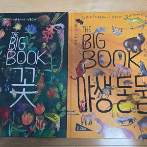 보림 더 빅북 꽃 야생동물 the big book
