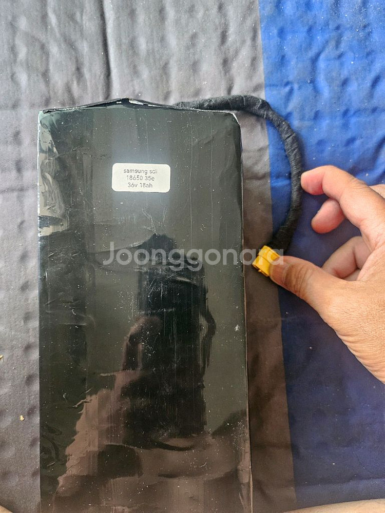전기자전거 보조배터리 36V 18ah 삼성 35e셀--0
