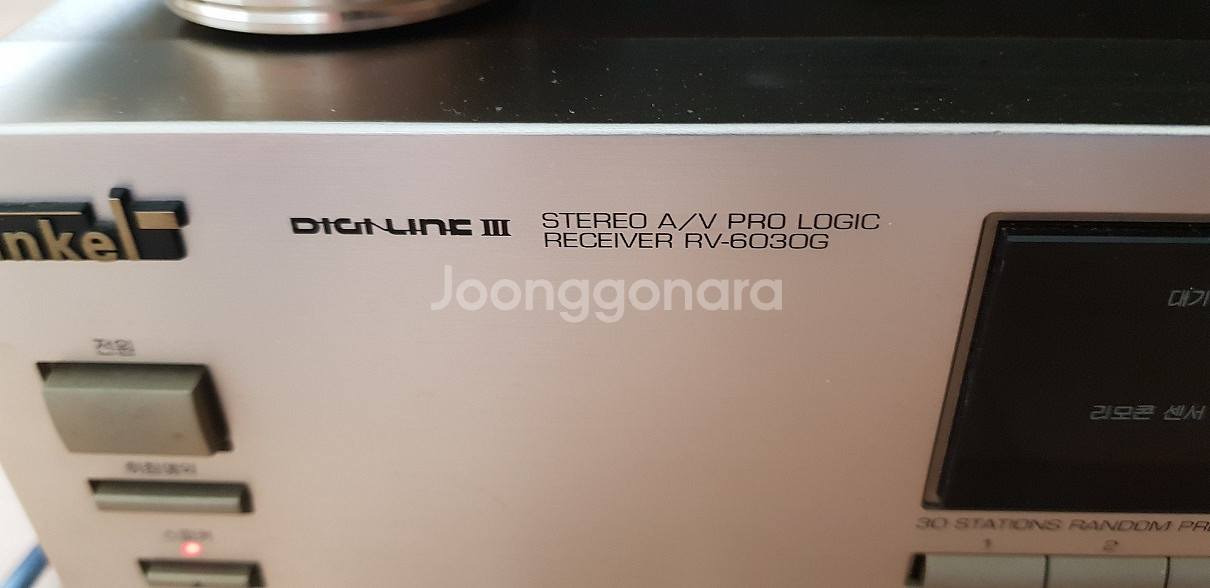 인켈 프리앰프 RV-6030G+EQ-5010G 팝니다.--1