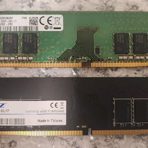 DDR4 8GB 2400 RAM(램)2개 일괄