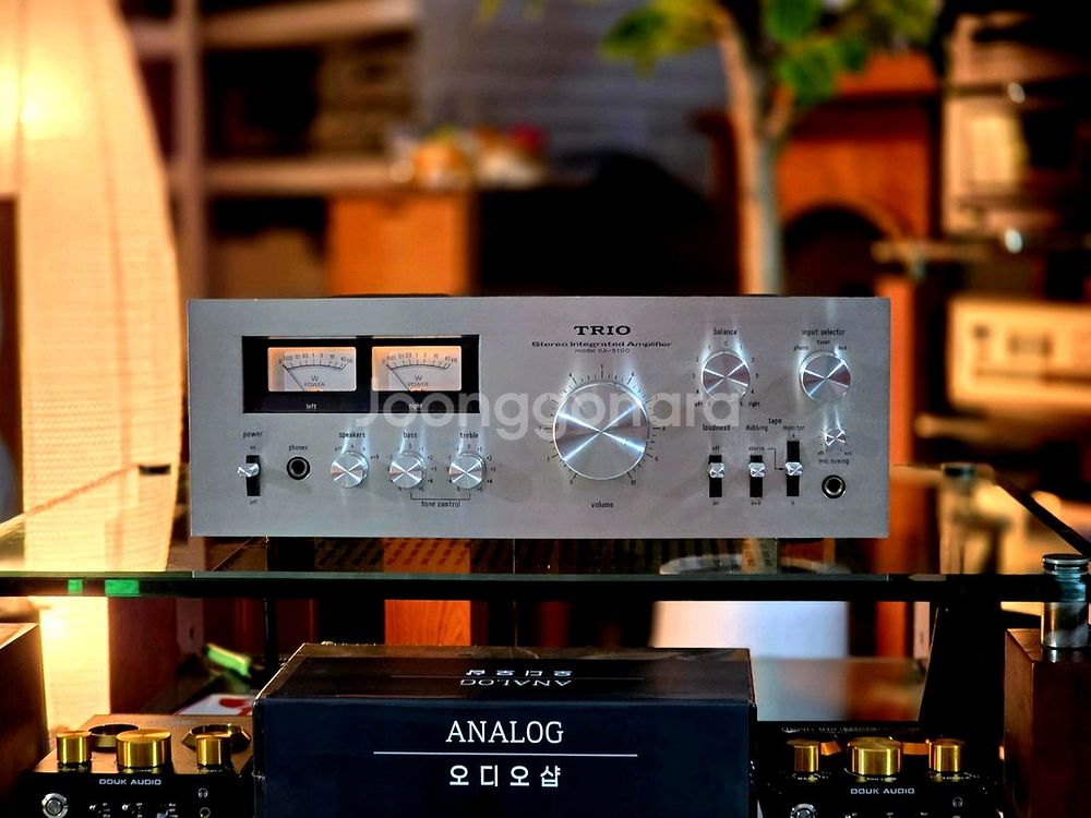 TRIO(켄우드) 빈티지 인티앰프 KA-5100--0