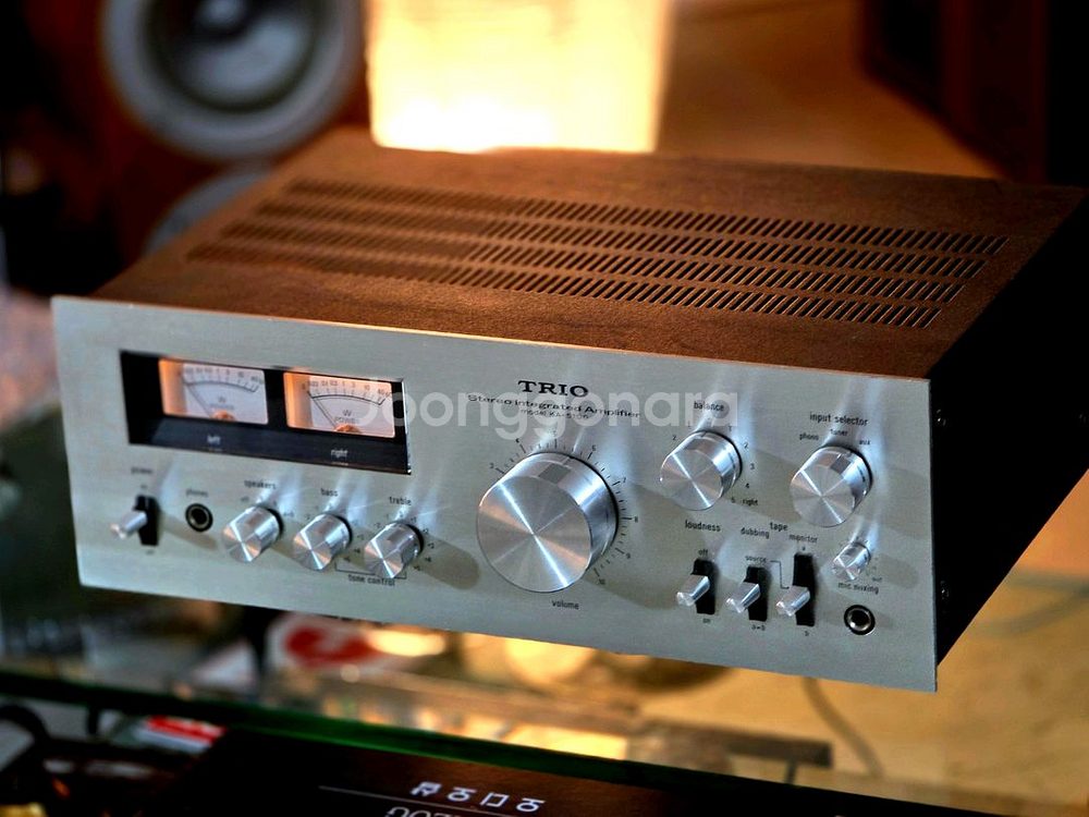 TRIO(켄우드) 빈티지 인티앰프 KA-5100--1