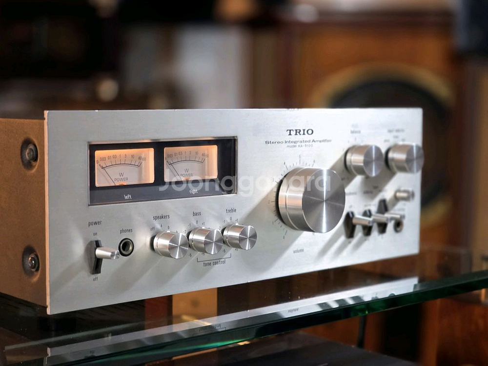 TRIO(켄우드) 빈티지 인티앰프 KA-5100--3