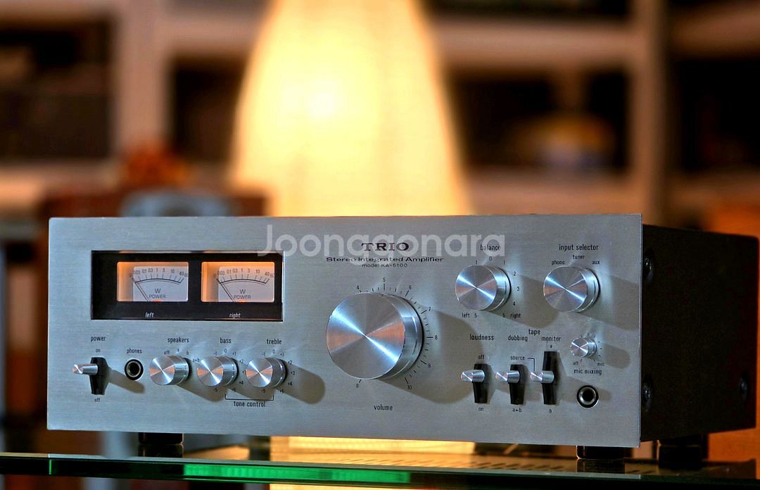 TRIO(켄우드) 빈티지 인티앰프 KA-5100--4