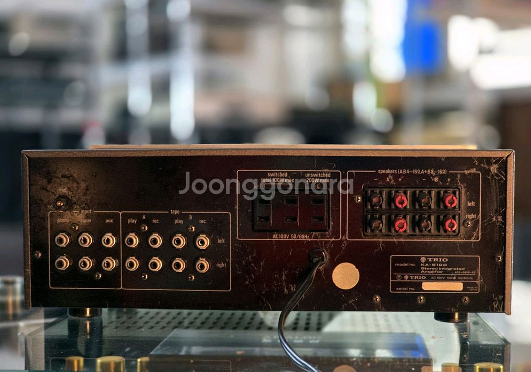 TRIO(켄우드) 빈티지 인티앰프 KA-5100--6