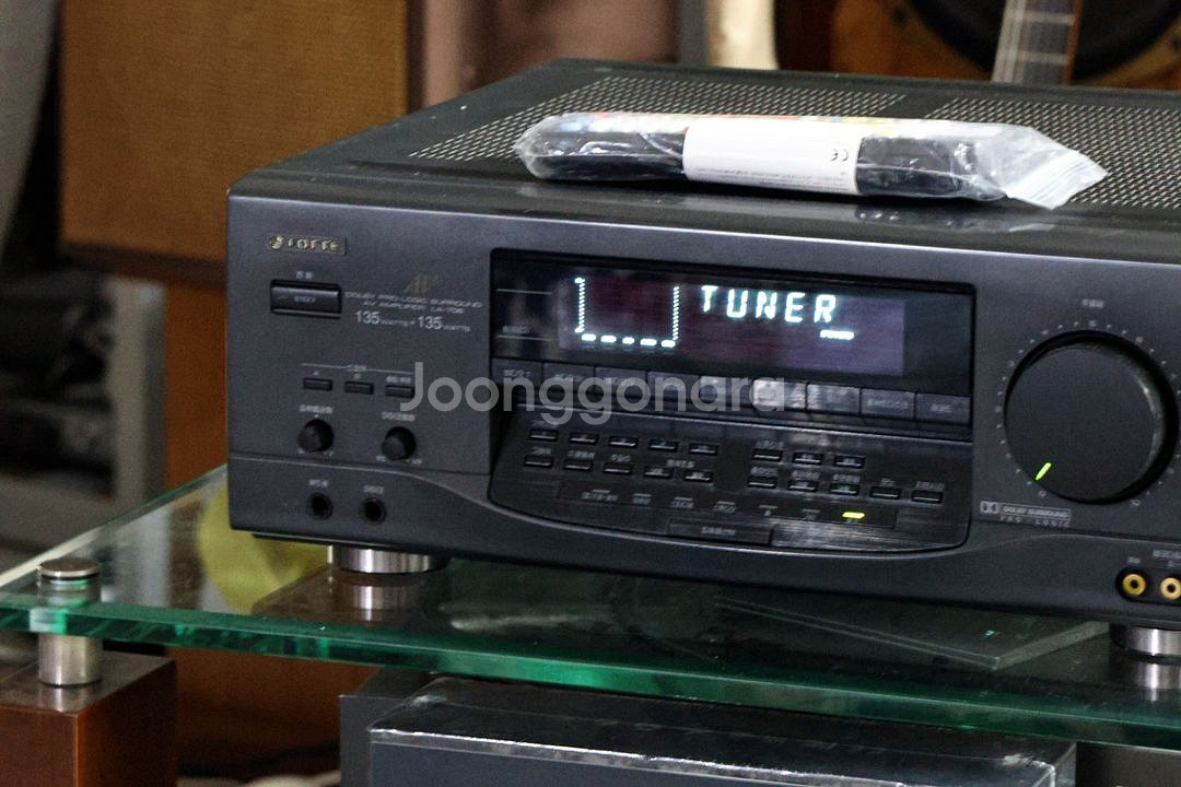 롯데 LA-706 써라운드 인티앰프ㅡ호환리모컨ㅡ--4