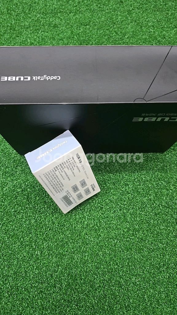 캐디톡 큐브 거리측정기 (실리콘케이스포함,새제품)--3