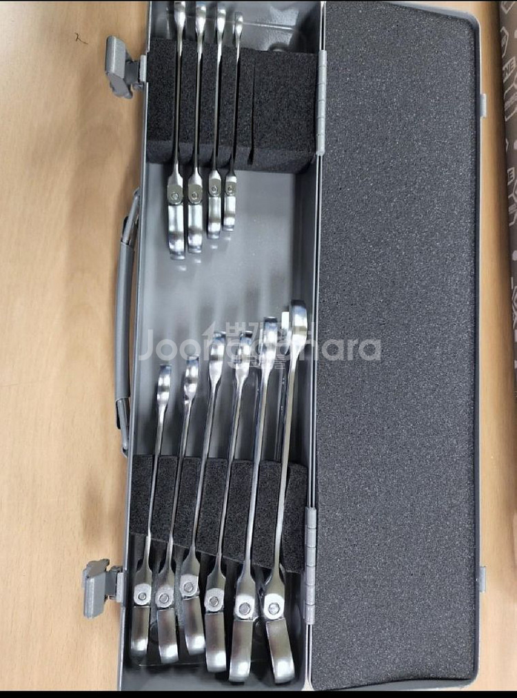 TONE 플렉시블 기어렌치 세트 라쳇스패너 RMF100--4
