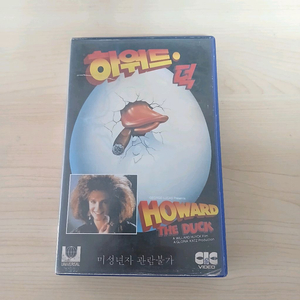 SF코믹액션 조지 루카스 제작 하워드 덕 비디오
