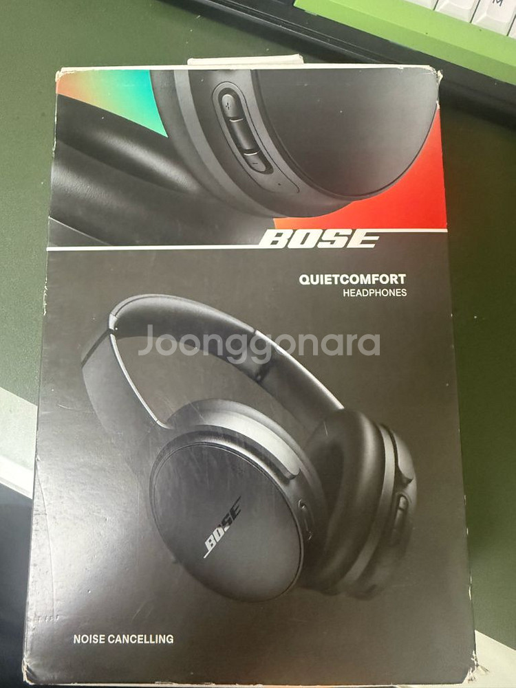 보스 콰이어트 컴포트 Bose QC 헤드폰 새상품--0