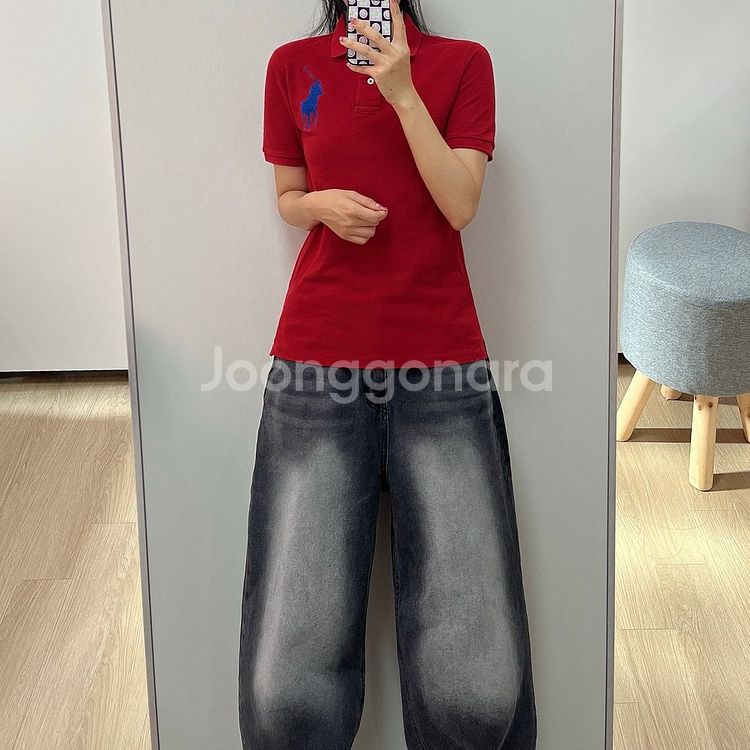 폴로 랄프로렌 빅포니 카라 반팔 티셔츠--0