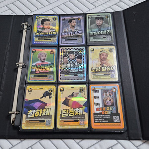 침착맨 포토게임카드45장+바인더 세트로 팝니다