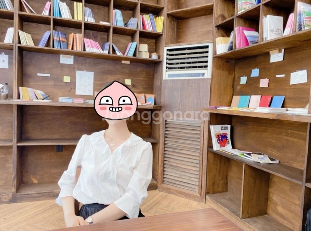 택포 올리브데올리브 화이트 블라우스 55--0