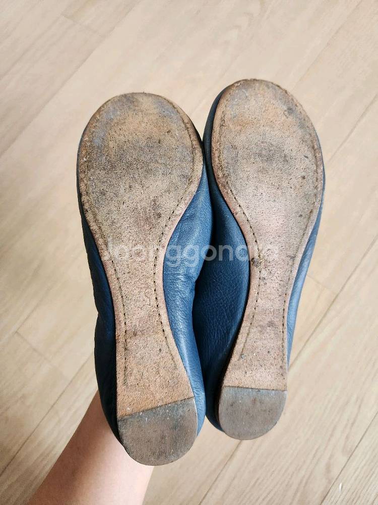 토리버치신발 가죽플랫슈즈 단화 로퍼 슬립온--8