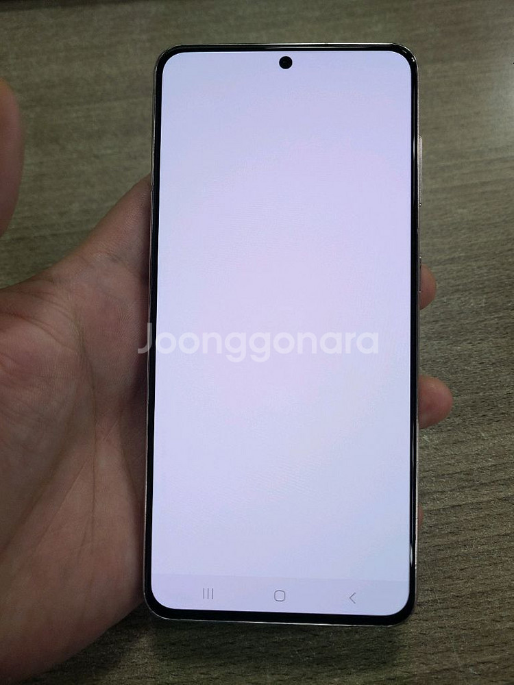 갤럭시S21 256G 무잔상 액정무기스 상태굿 중고폰--4