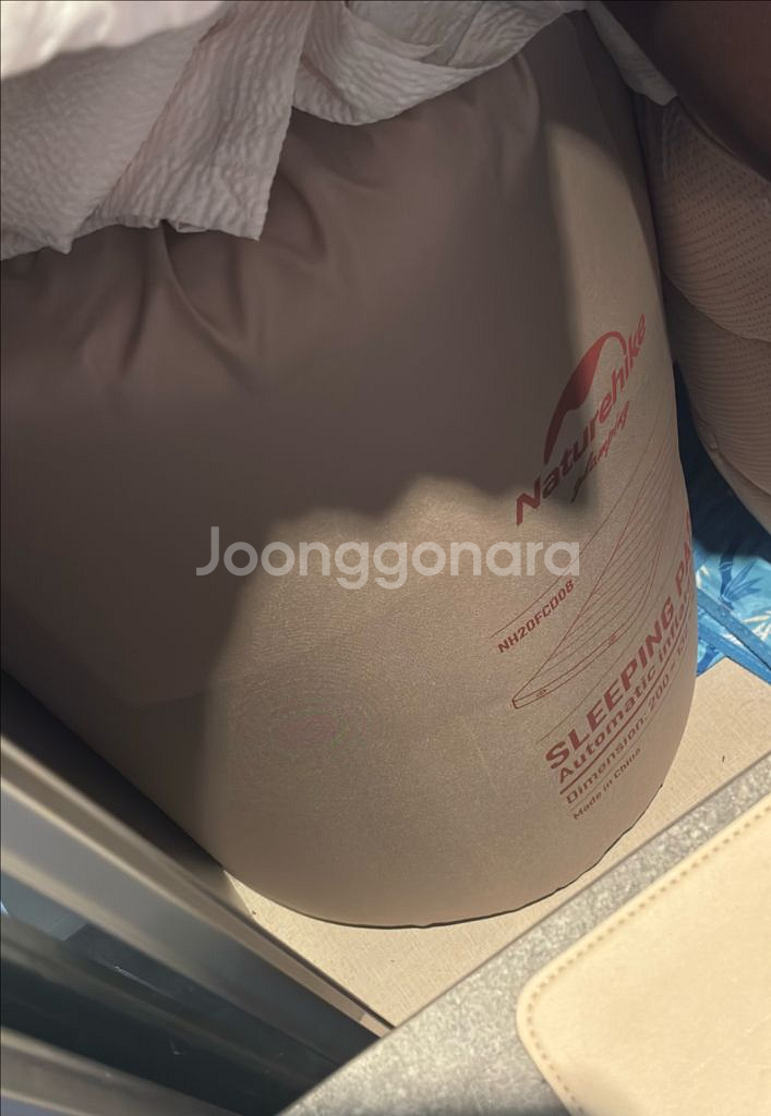 네이처하이크 자충 매트 더블 베이지 10cm--1