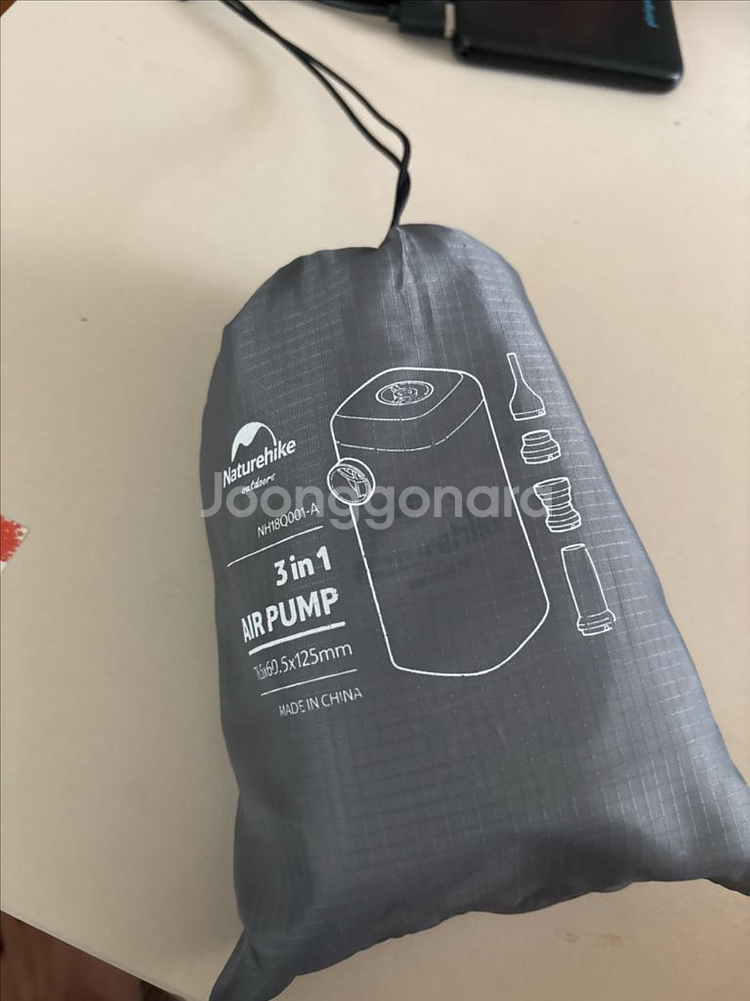 네이처하이크 자충 매트 더블 베이지 10cm--3
