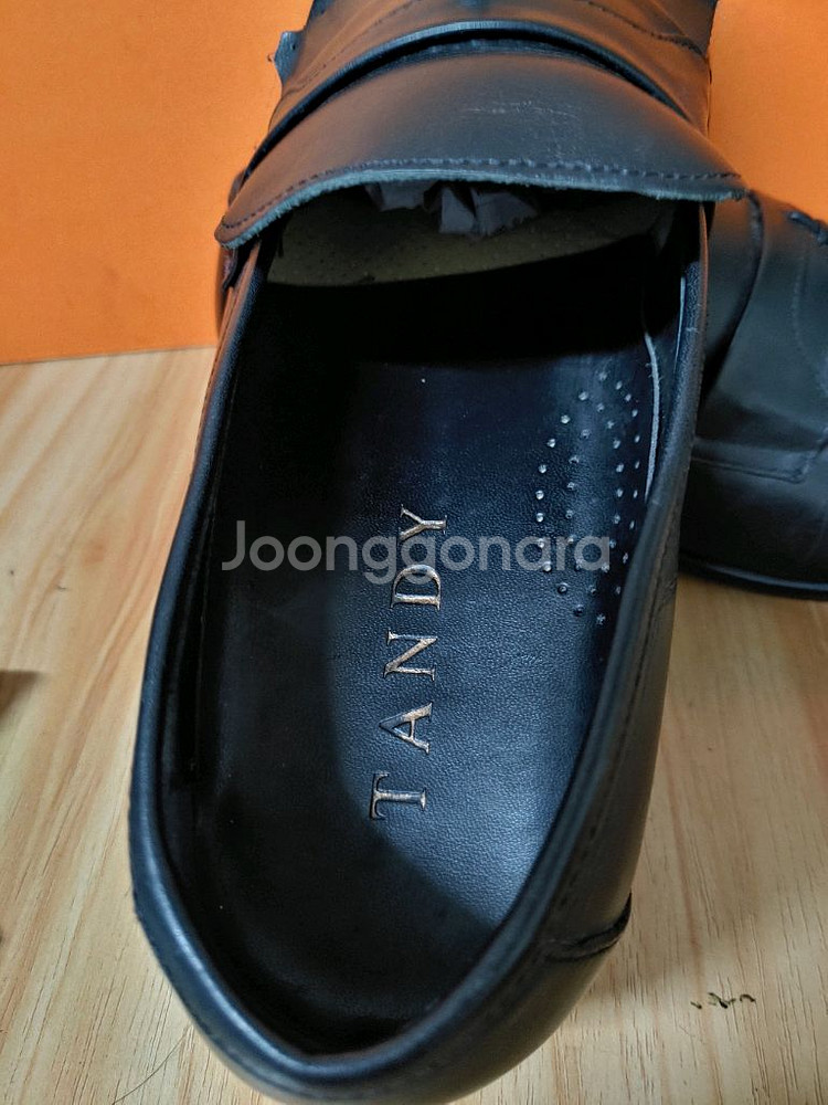 TANDY탠디 천연가죽 비브람그립 남성화(260)--5