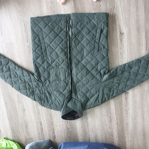 지프 남성 퀄팅 누빔점퍼100