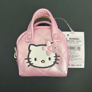 [정품](새상품)산리오 헬로키티 퀼트 미니 파우치 키링