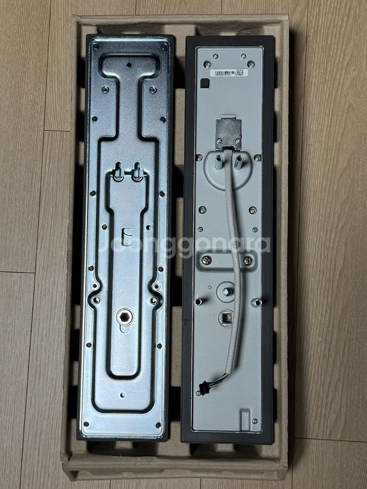 삼성 IoT 오토푸시풀 지문 도어락 SHP-DR900--1
