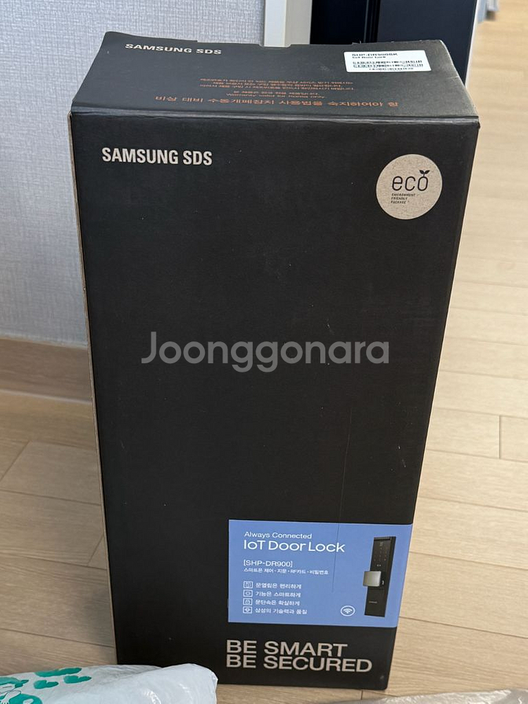 삼성 IoT 오토푸시풀 지문 도어락 SHP-DR900--4