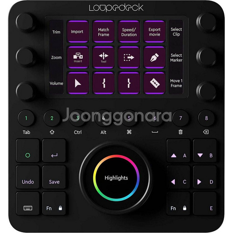 Loupedeck 루프덱 크리에이티브툴 편집 컨트롤러--5