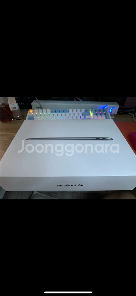 맥북에어m1 13형스페이스그레이 배터리100--1