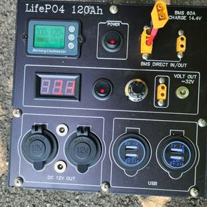 LifeP04 120Ah 휴대용 파워
