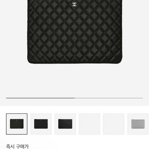 샤넬 클래식 라지 파우치 블랙