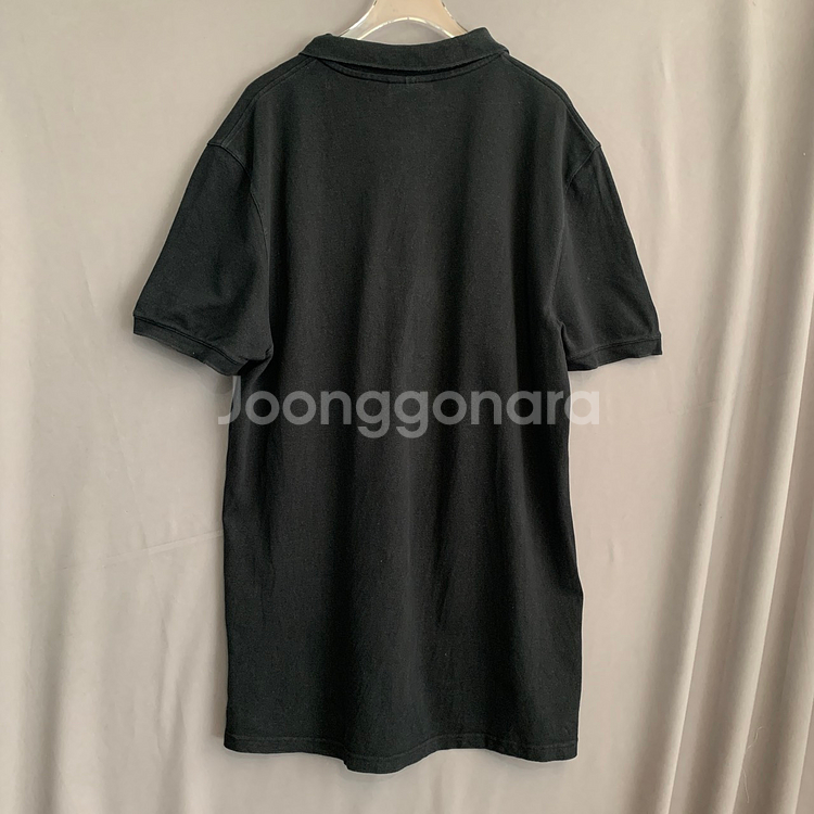 XXL 메종키츠네 폭스 해드 패치 오버핏 반팔 카라티--1