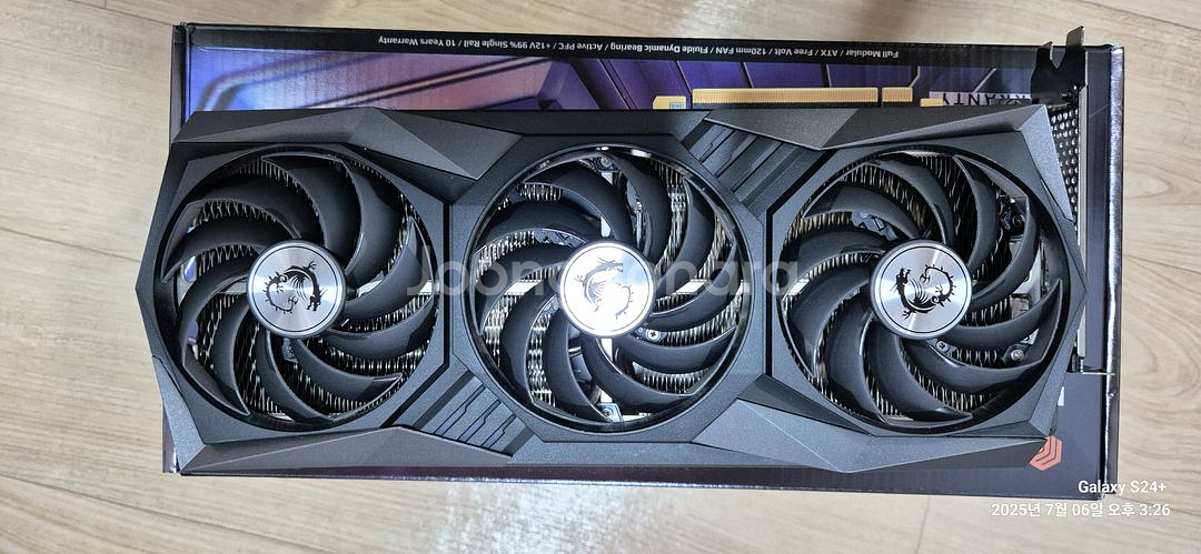 RTX3080 트리오 팝니다.--0