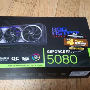 ASUS ROG GEFORCE RTX5080 그래픽카드
