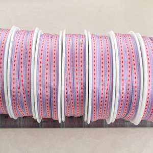 점선리본 연보라핑크 6미리 50마 9개 일괄