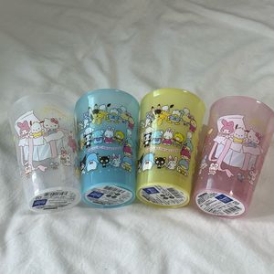산리오 컵 4개 일괄