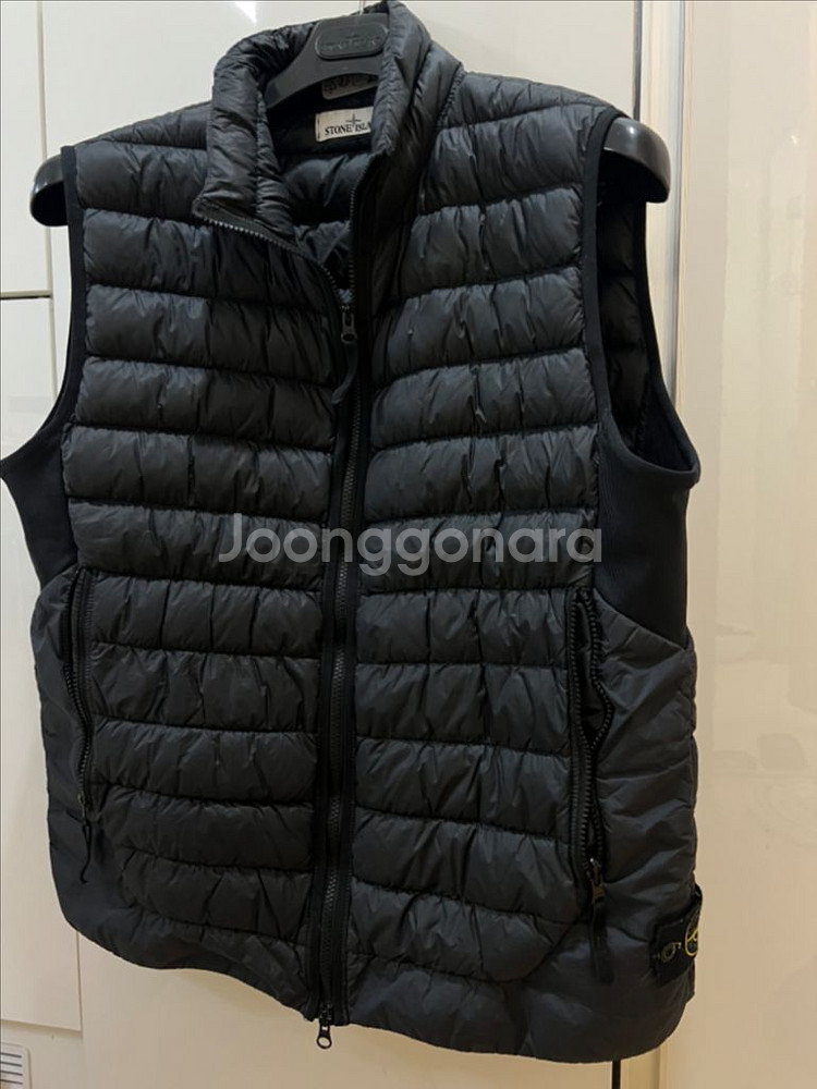 스톤아일랜드 다운 패딩조끼 xl--0