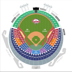 7/19(토) LG vs 롯데 1루 외야 2연석,4연석