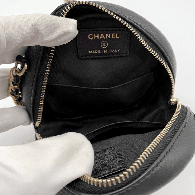 샤넬 원형 체인 미니백 탬버린백 이미지