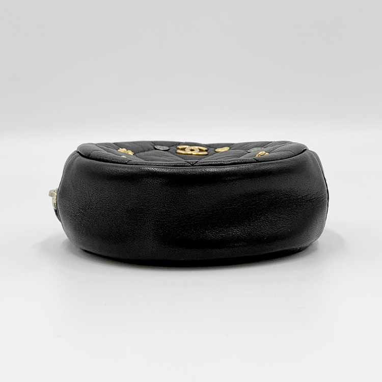 샤넬 원형 체인 미니백 탬버린백 이미지