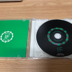 아이에프 (넋업샨,영지엠/비즈니즈) 1집 친필싸인 CD