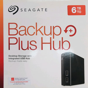씨게이트 백업 플러스 허브 6TB 외장하드
