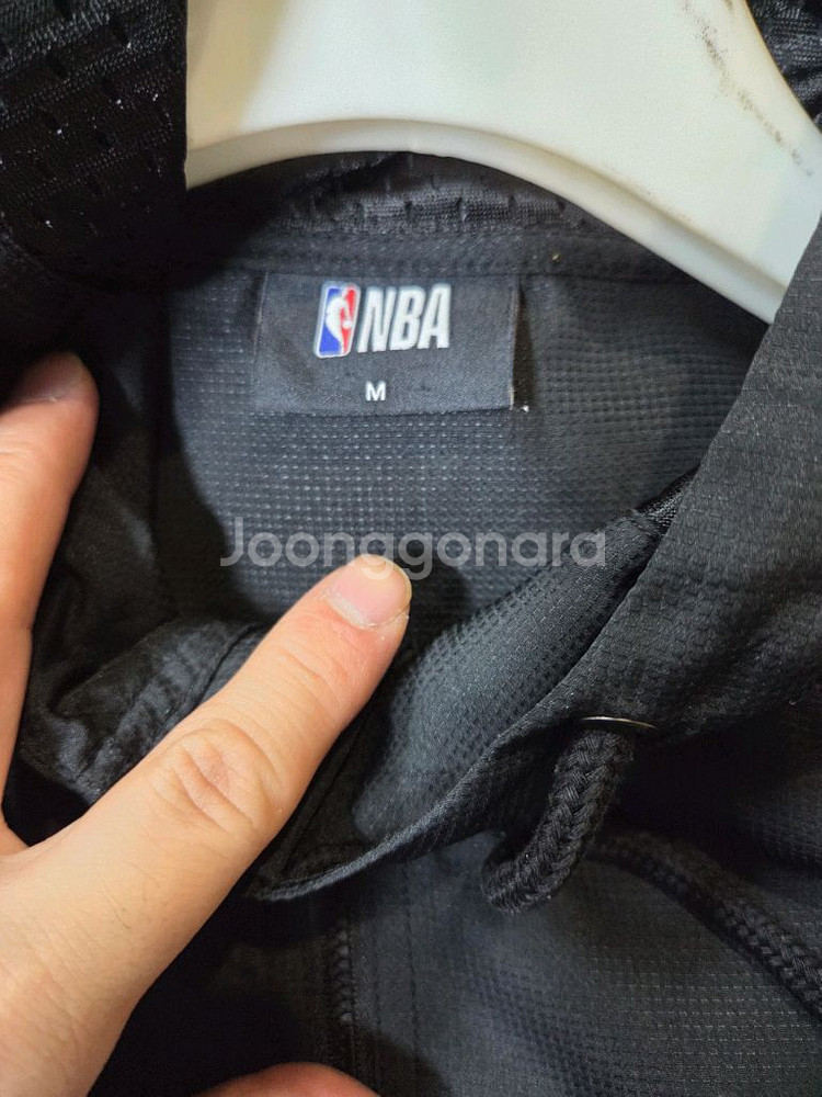 nba 골든스테이트 아노락 후드자켓 m--3