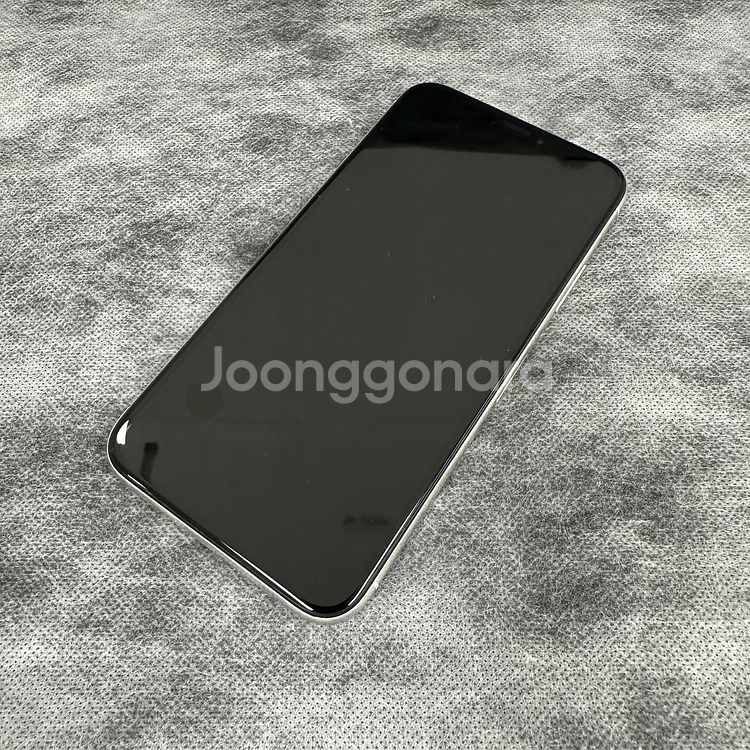 아이폰x 64GB 실버--4